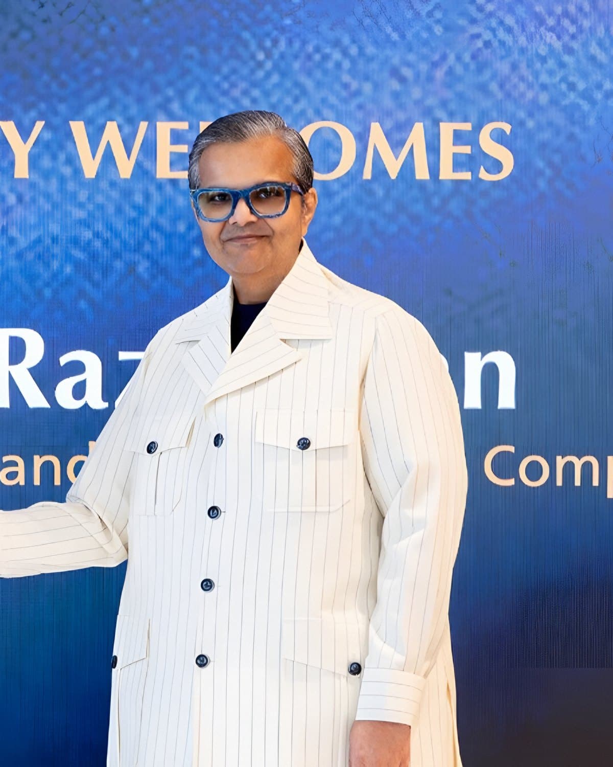 Kalpesh Kinariwala at a Pantheon art, culture and real estate welcome